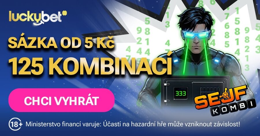 Sejf Kombi si zahrajete u&nbsp;LuckyBetu.