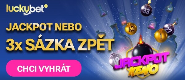 Pobavte se u loterie Jackpot Keno a trefte narůstající jackpot.