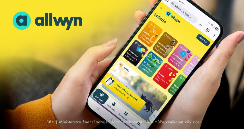 Číselná loterie od Allwynu