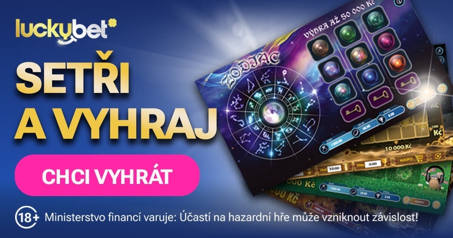 Online stírací losy LuckyBet