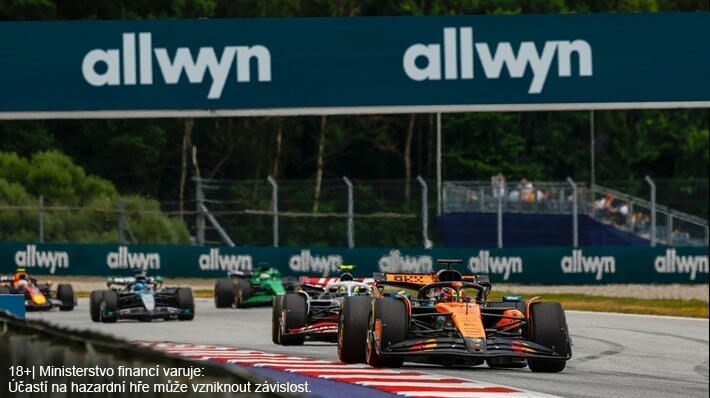 Formula 1 a&nbsp;Allwyn prodlužují své partnerství