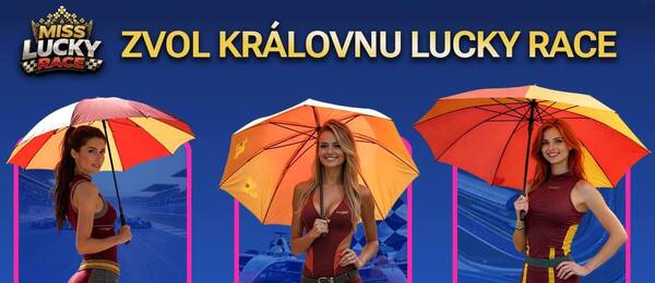 Miss Lucky Race v akci u LuckyBetu