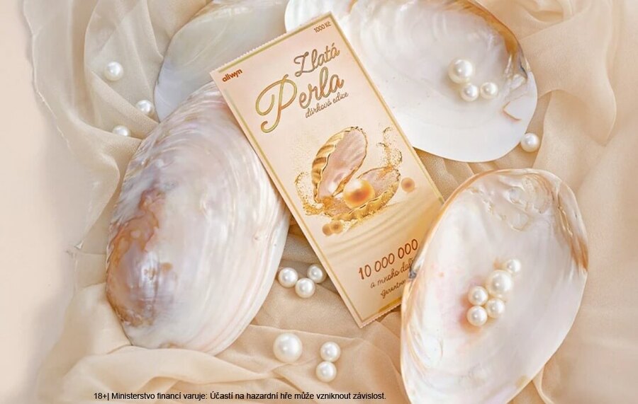 Zlatá perla - los s&nbsp;výhrou až 10 milionů&nbsp;korun.