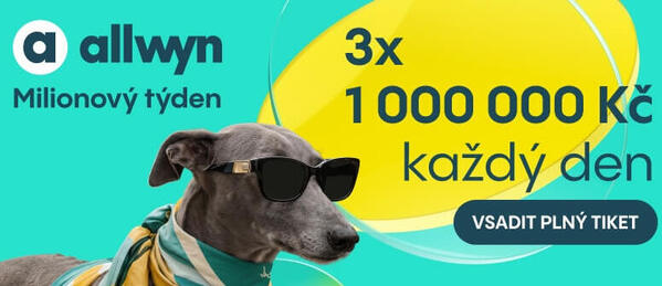 Milionový týden u Allwynu.