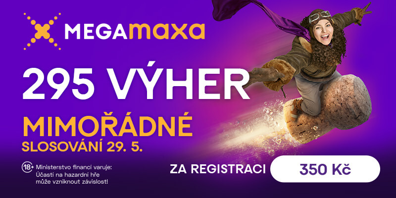 V mimořádném slosování Megamaxy čekají zaručené prémie.