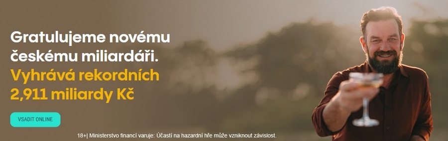 Padla historicky nejvyšší výhra Eurojackpotu v&nbsp;ČR.