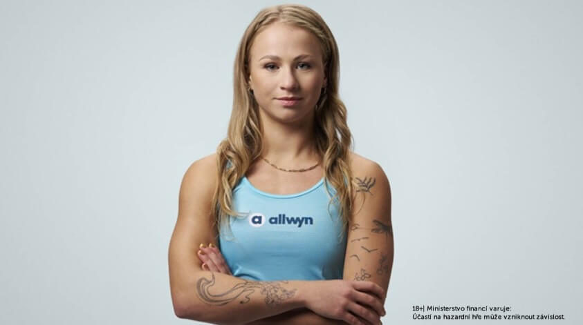 Pětibojařka Lucie Hlaváčková je tváří Allwyn Champs