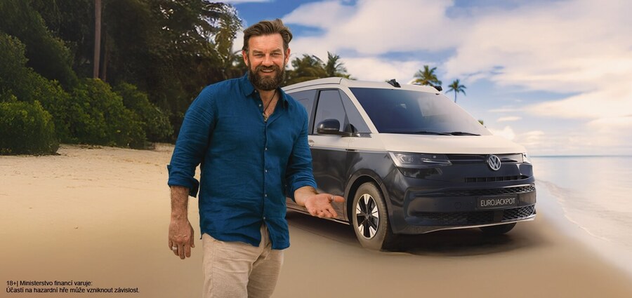 Vsaď si dnes Eurojackpot a&nbsp;hraj navrch o&nbsp;prémii VW California za 2 miliony. Prémie je pouze pro hráče z&nbsp;ČR.