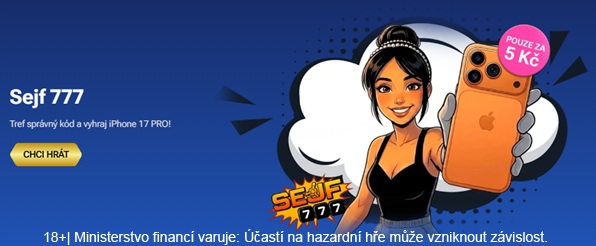 Soutěž s&nbsp;loterií Sejf 777 u&nbsp;LuckyBetu