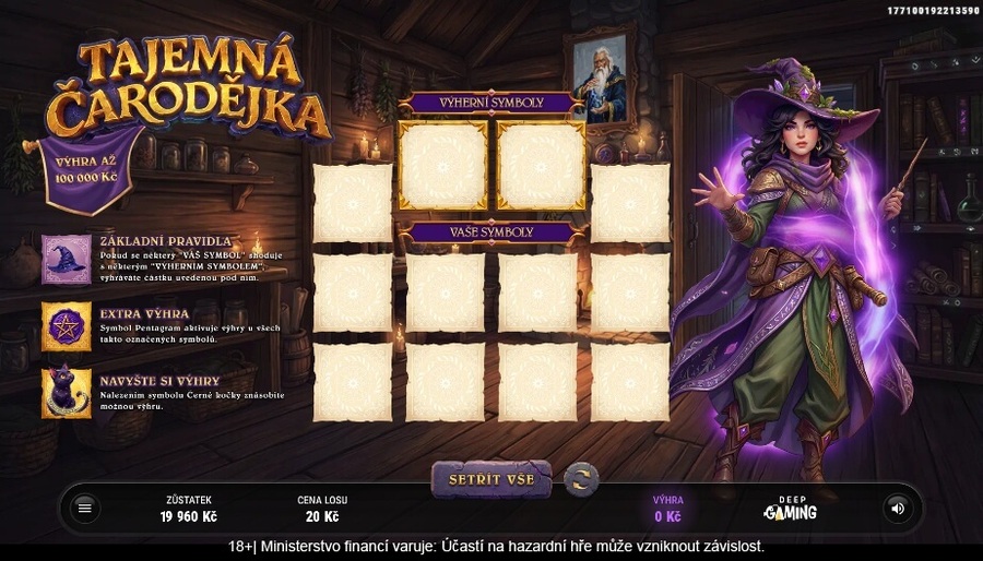 Online los Tajemná čarodějka od Allwynu stojí 20&nbsp;Kč