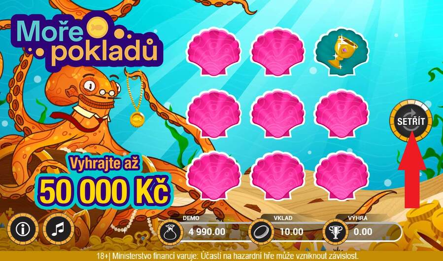 Jak setřít online los Moře pokladů