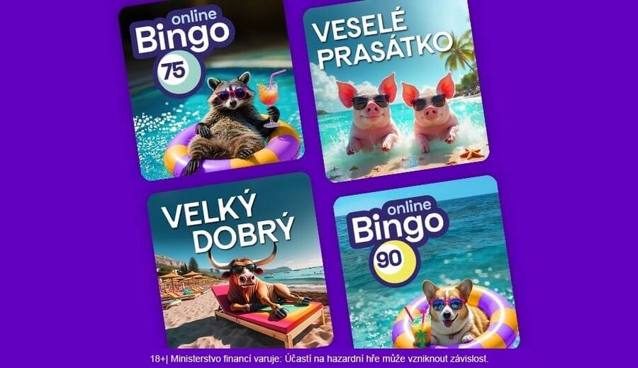 Bavte se u&nbsp;online binga a&nbsp;sbírejte body do soutěže o&nbsp;až 30&nbsp;000 káček.
