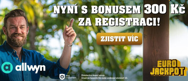 V Eurojackpotu místo menší výhry získal přes 11 milionů Kč