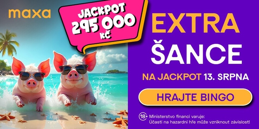 Zahrajte si dnes Maxa Bingo a&nbsp;trefte velký jackpot.