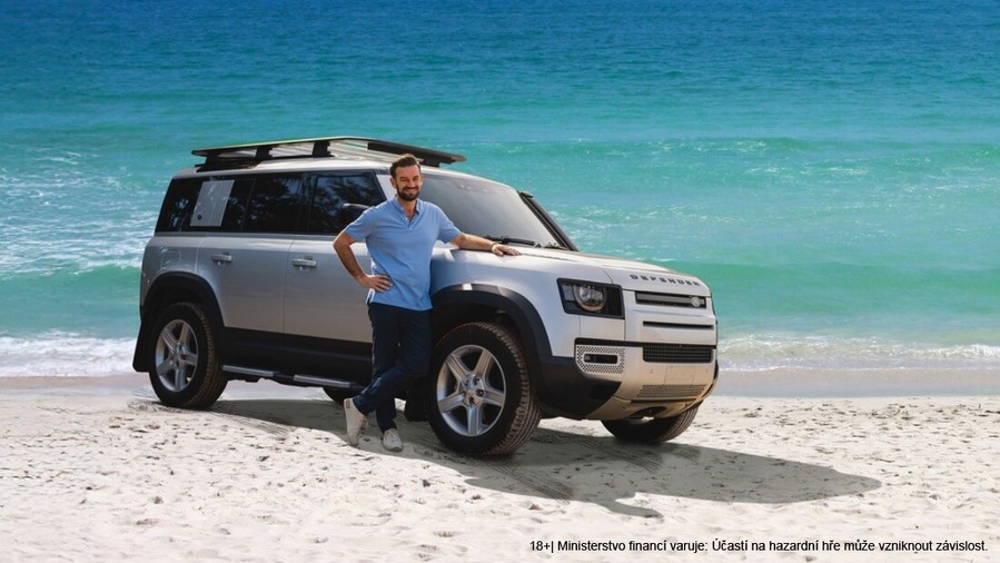 Hrajte dnes o&nbsp;prémii určenou pouze hráčům z&nbsp;ČR – o&nbsp;Land Rover Defender za 2,2 milionu.