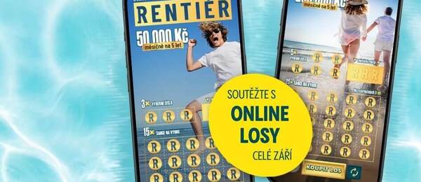 Soutěžte celé září s losy Rentiér o dovolenou v hodnotě 100 000 Kč.