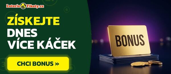 Setřete dnes vybrané Maxa online losy a připište si káčka navíc.