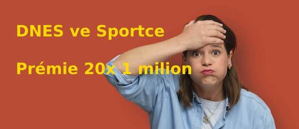 Vsaďte si dnes plný tiket Sportky a hrajte o extra 20x milion.